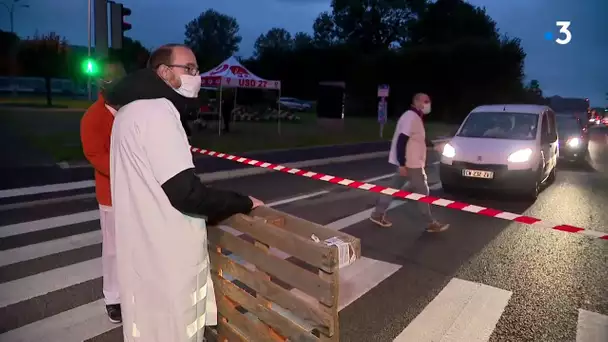 Les soignants du médico-social exclus du Ségur de la santé se mobilisent à Evreux