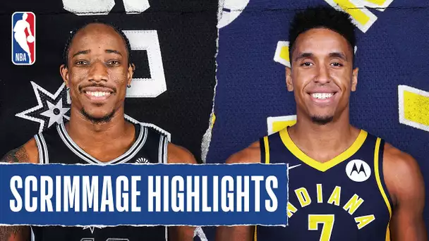 SPURS at PACERS | SCRIMMAGE HIGHLIGHTS | July 28, 2020