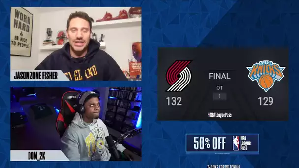 Live Influencer Scoreboard with Jason Zone Fisher & Dom_2k | League Pass Special Edition