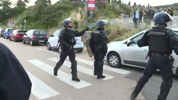 Violences autour du match Olympique de Marseille - AC Ajaccio