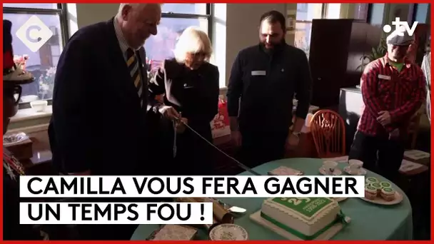 Pour les fêtes, pensez à Camila pour couper vos bûches ! - L’ABC - C à Vous - 18/12/2023