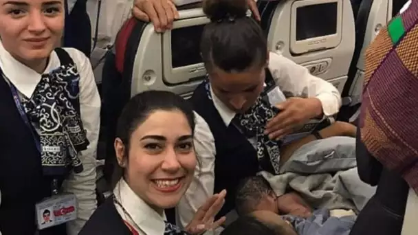 Turkish Airlines : un bébé naît à 12 800 mètres d’altitude !