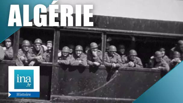 Arrivée de renforts de l'armée en Algérie en 1956 | Archive INA
