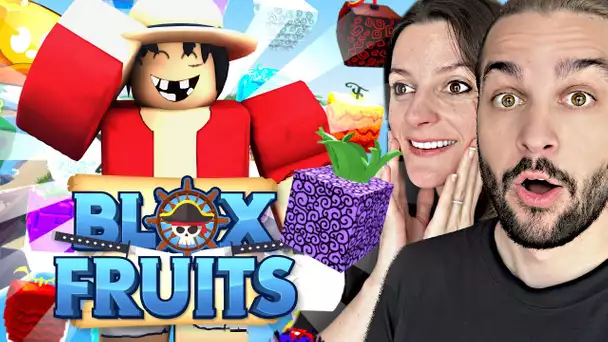 DEUX NOOB SUR BLOX FRUIT SUR ROBLOX !