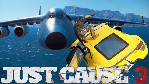 JUST CAUSE 3 - Le plus gros avion du Jeu !