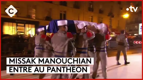 Missak Manouchian entre au Panthéon - Le 5/5 - C à Vous - 21/02/2024