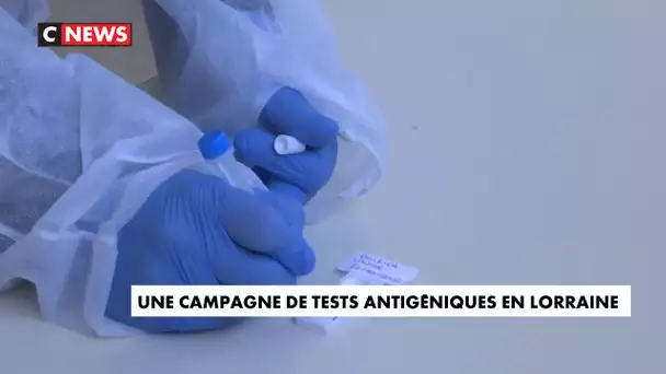 Une campagne de tests antigéniques en Lorraine