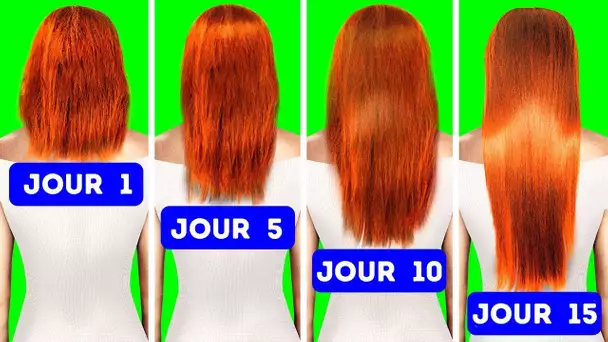 30 ASTUCES FOLLES POUR AVOIR DES CHEVEUX SOYEUX QUI FONCTIONNENT VRAIMENT