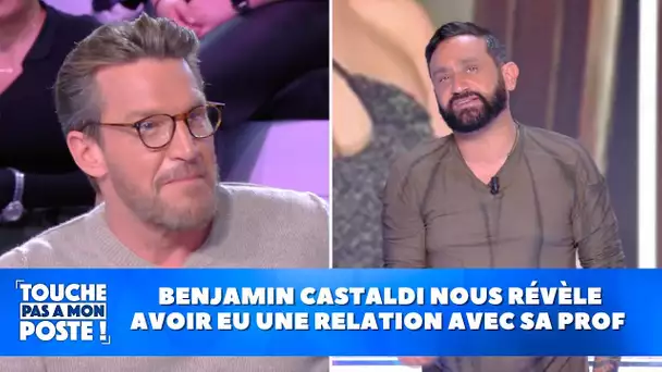 Benjamin Castaldi nous révèle avoir eu une relation avec sa prof