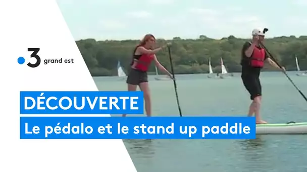 Découverte : le pédalo et le stand up puddle sur le Lac du Der