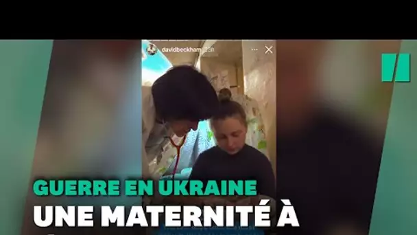 David Beckham confie son compte Instagram à une maternité des sous-sols ukrainiens