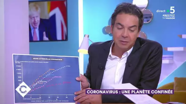 Coronavirus : une planète confiné - C à Vous - 24/03/2020