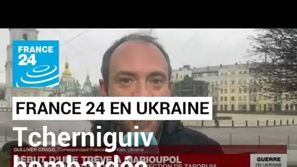 Guerre en Ukraine : malgré les promesses de retrait, Tcherniguiv bombardée • FRANCE 24