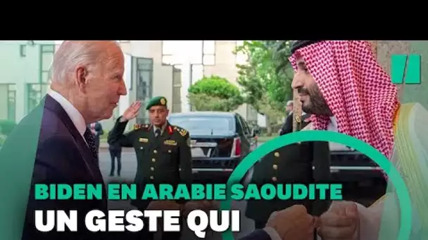 Ce "check" de Joe Biden en Arabie Saoudite ne passe pas inaperçu