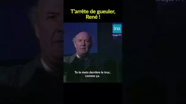T'arrête de gueuler René #shorts #INA #culte #clash