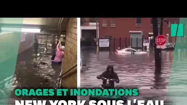 Inondations à New York, qui attend vendredi la tempête Elsa