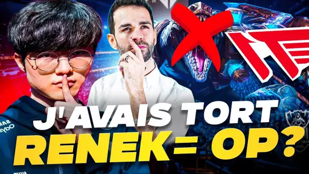 J'AVAIS TORDS RENEKTON EST OP CONTRE T1 FAKER? (GENG vs T1)