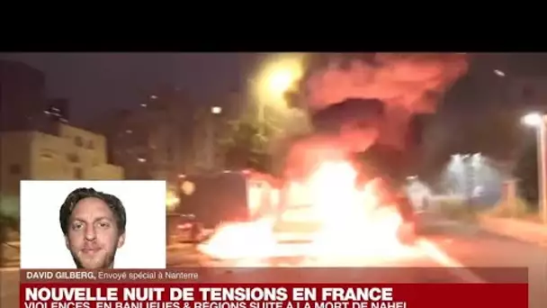 Mort de Nahel : nouvelle nuit de violences à Nanterre • FRANCE 24