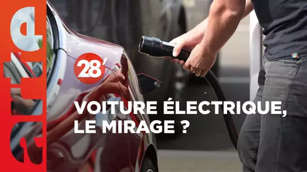 Voiture électrique : l’illusion d’une automobile abordable pour tous ? - 28 Minutes - ARTE