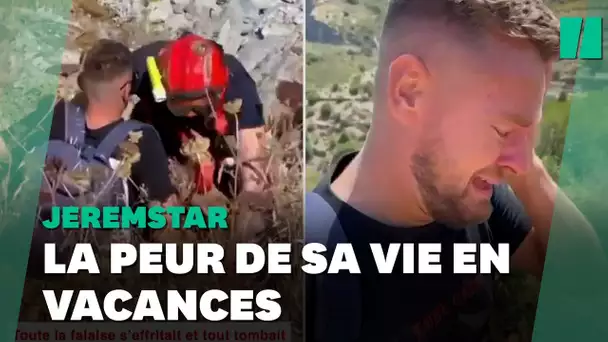 Jeremstar sauvé par les pompiers après une chute en randonnée