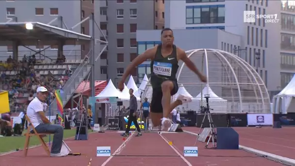 Meeting de Marseille 2018 : Jean-Marc Pontvianne avec 16,95 m au triple saut