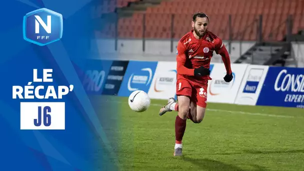 Le Récap de la J6 I National FFF 2021-2022