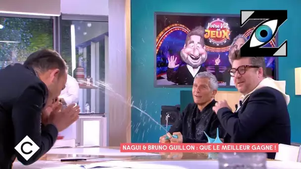 [Zap Télé_2] Bruno Guillon et Nagui sèment la zizanie sur le plateau de C à vous ! (28/03/23)