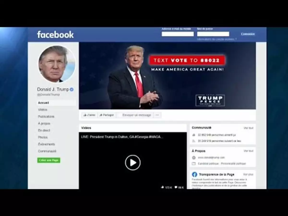 Блокировка Трампа.