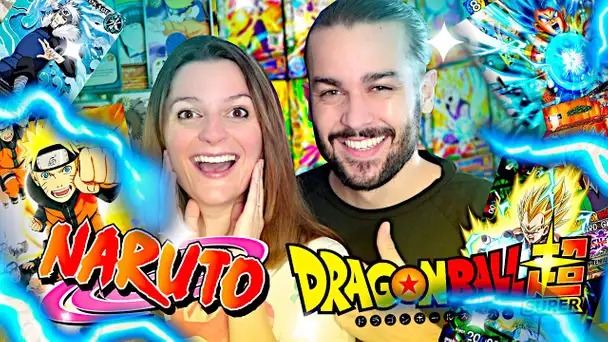 ON OUVRE PLEIN DE CARTES NARUTO ET DRAGONBALL SUPER ! (et on a trop de chance !)