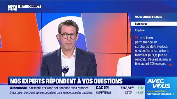 Charge de travail: “Le burn-out peut se traduire par une augmentation de la surcharge de travail"