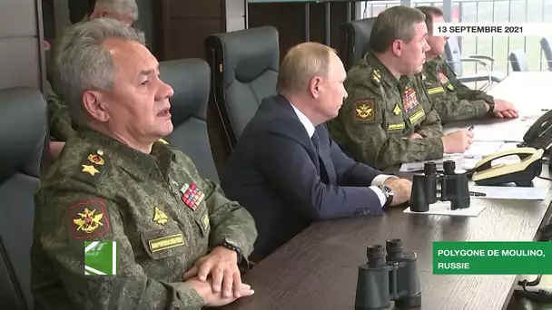 Vladimir Poutine supervise les exercices militaires «Zapad-2021»