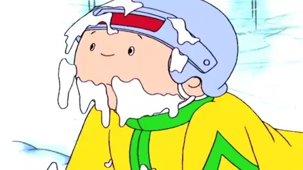 Caillou Tombe dans la Neige | Caillou en Français