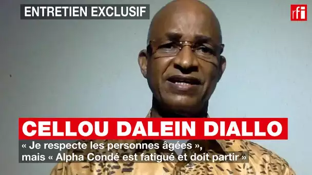Cellou D. Diallo : «Je respecte les personnes âgées», mais «Alpha Condé est fatigué et doit partir»