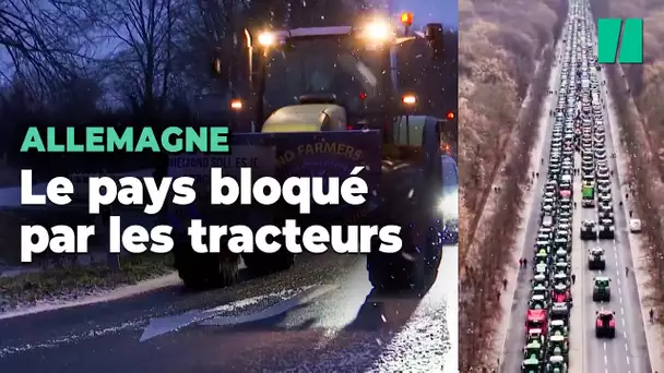 En Allemagne, un raz de marée d’agriculteurs en colère déferle sur les autoroutes