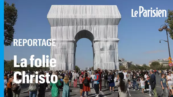 «Exceptionnel» et «émouvant» : l’Arc de Triomphe empaqueté de Cristo séduit les foules