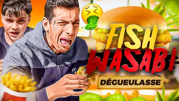 OMAR TEST LE NOUVEAU FILET O FISH WASABI ! 🤮🤢 ( dégustation en couple)