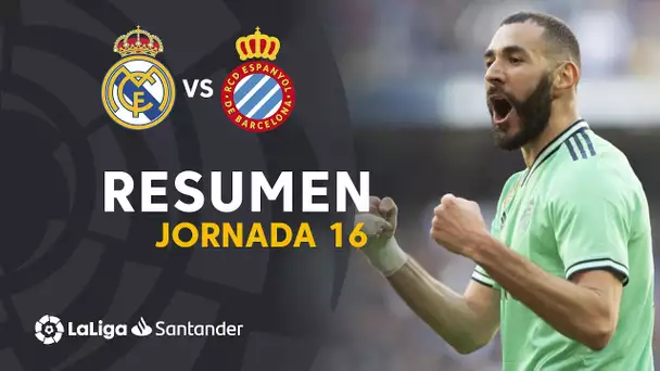 Resumen de Real Madrid vs RCD Espanyol (2-0)