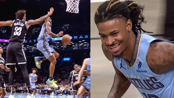 Both of Ja Morant's UNREAL 360 Layups! 🔥👀| November 4, 2024