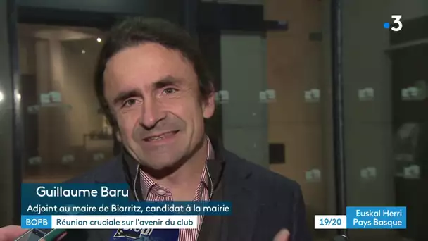 Biarritz Olympique : l'avenir du club au centre d'une réunion de crise à la mairie