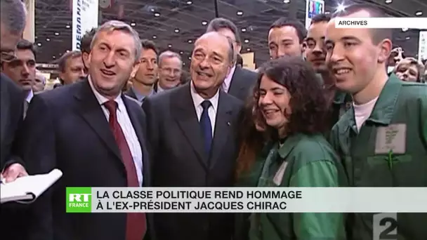 La classe politique française salue la mémoire de Jacques Chirac