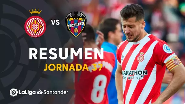 Resumen de Girona FC vs Levante UD (1-2)