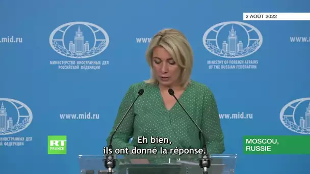 Zakharova dénonce la «répression» de l'UE à l'encontre de RT France après la décision de la CJUE