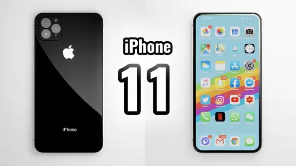 Le Futur iPhone 11 ? (Design 3D et nouveautés)