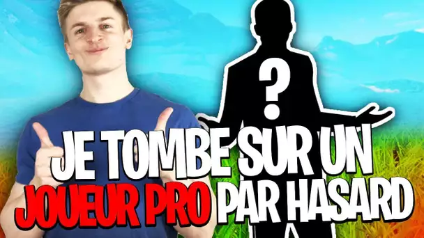 JE TOMBE AVEC UN JOUEUR PRO ETRANGER PAR HASARD SUR FORTNITE