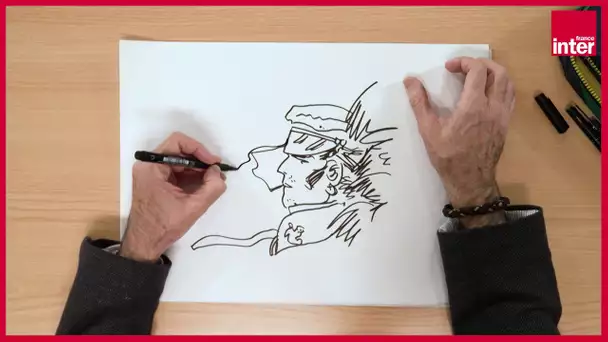 Bande dessinée : Comment dessiner Corto Maltese dans "Le jour de Tarowean", la leçon de dessin de