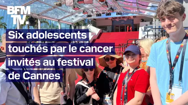 Festival de Cannes: six jeunes touchés par le cancer montent les marches grâce à une association