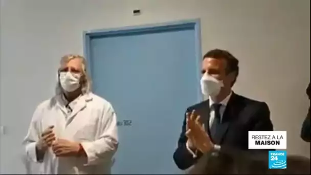 Coronavirus en France : E. Macron a rendu une visite surprise au professeur Raoult