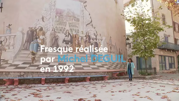 Richesses du Var :  la fresque de Belgentier