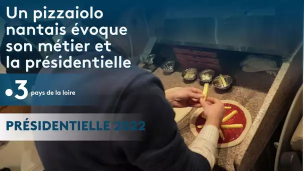 Présidentielle 2022 : P-Yves Combradet, pizzaiolo à Nantes évoque son métier et la présidentielle