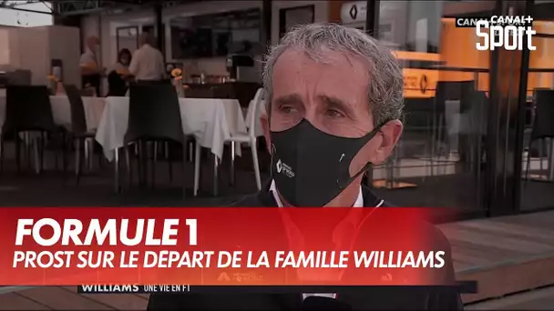 "La fin d'une histoire" - Alain Prost sur le départ de la famille Williams